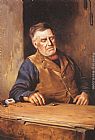 Charles Spencelayh Forty Winks painting